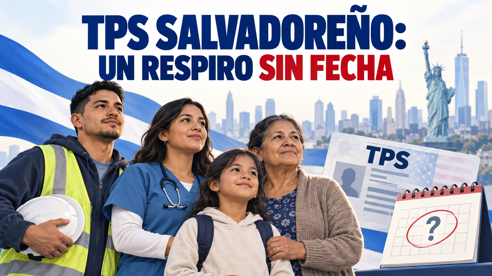 Familias salvadoreñas ante la incertidumbre del TPS