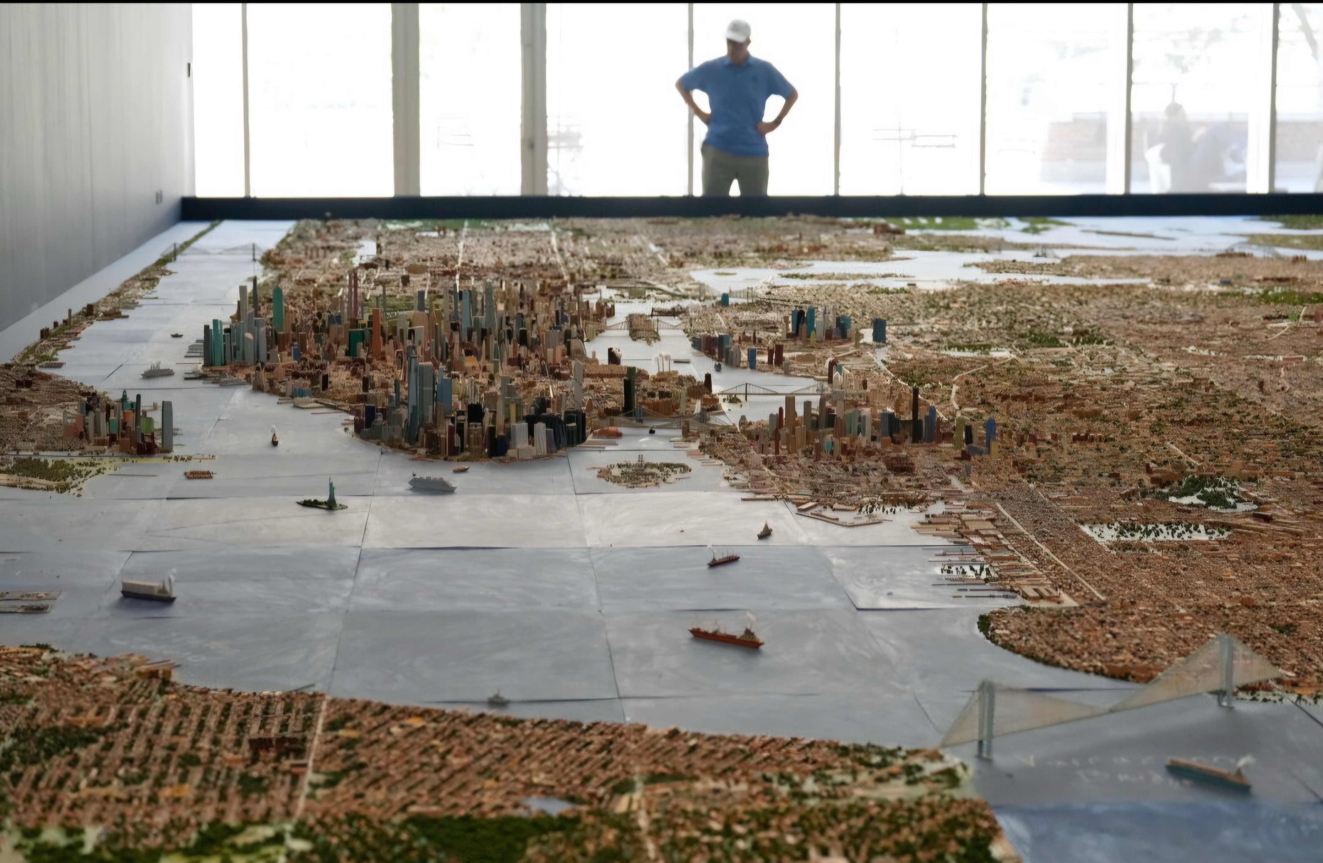 Maqueta de la Ciudad de Nueva York, por Joe Macken